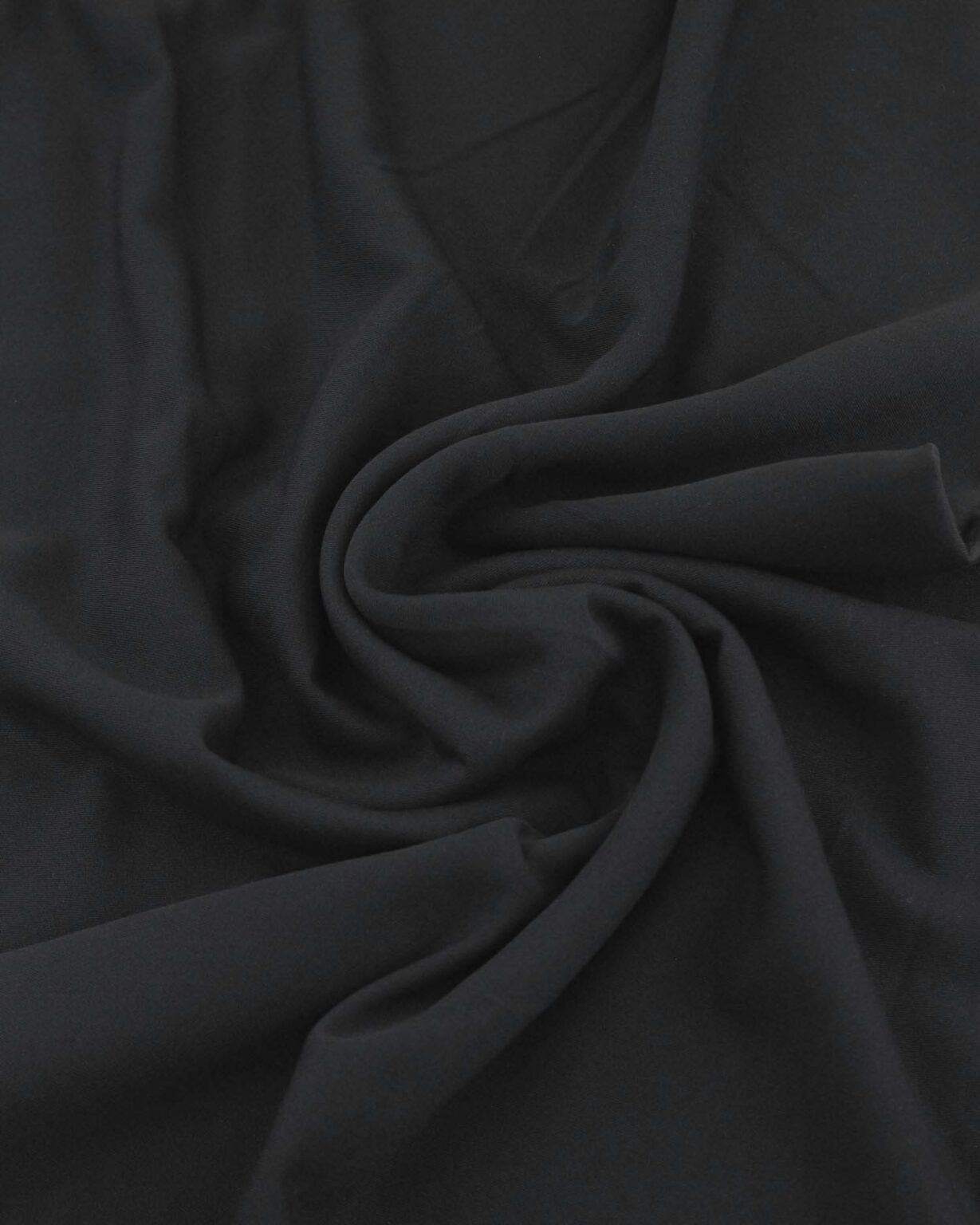 Crêpe poly-viscose - noir