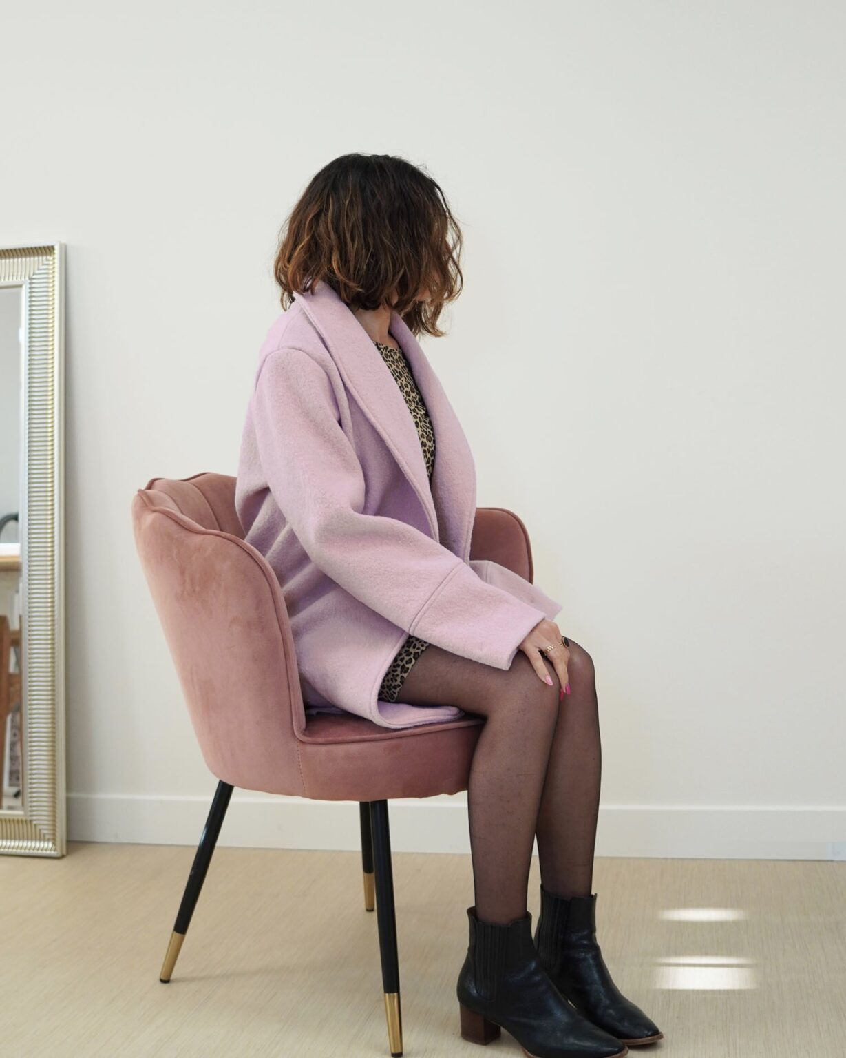 Kit manteau Everest - rose-mauve