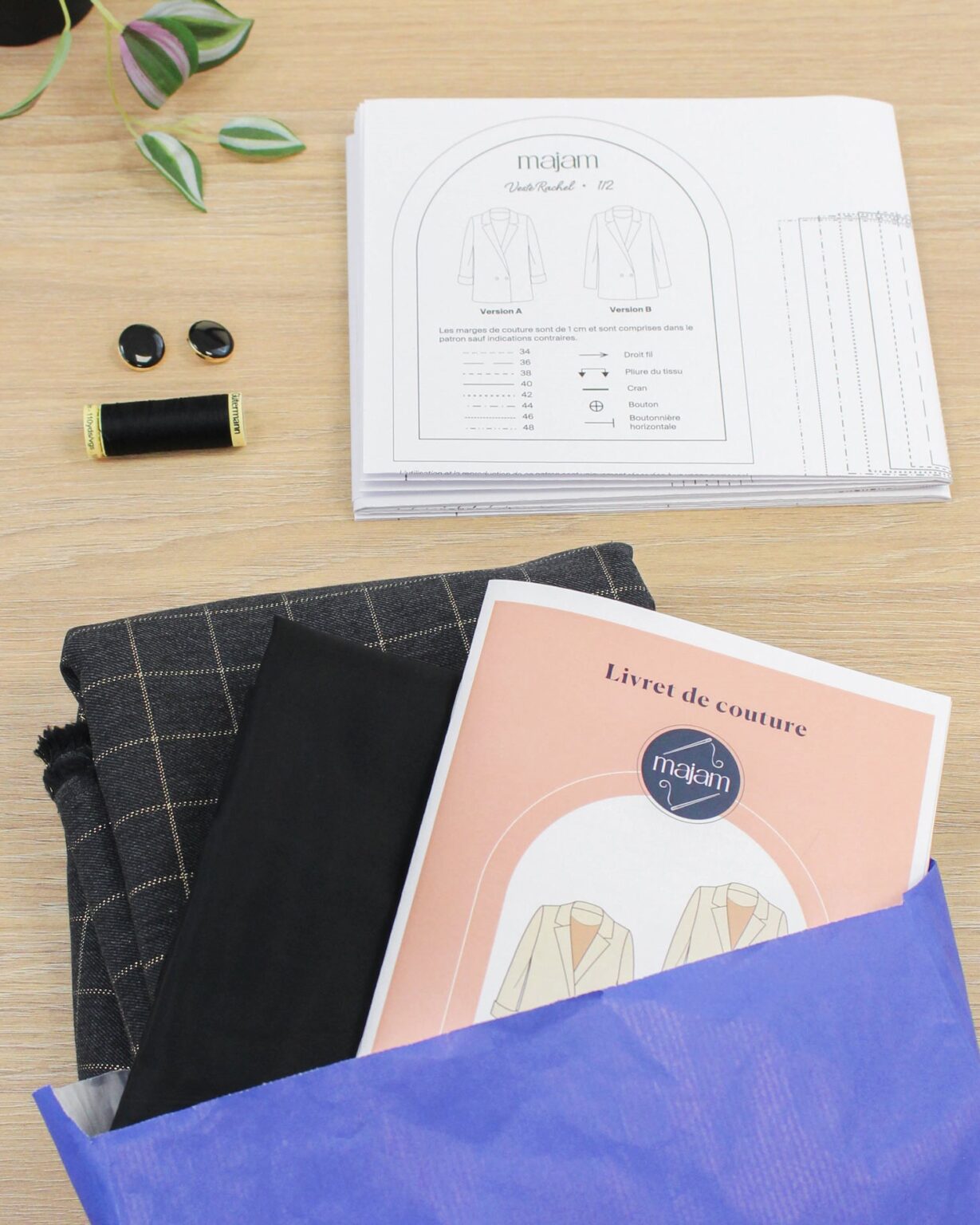 Kit veste Rachel - Echec et Mat