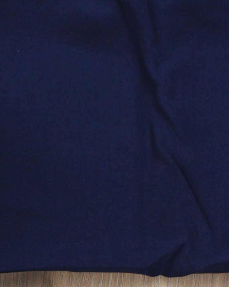 Crêpe doux de viscose - bleu marine