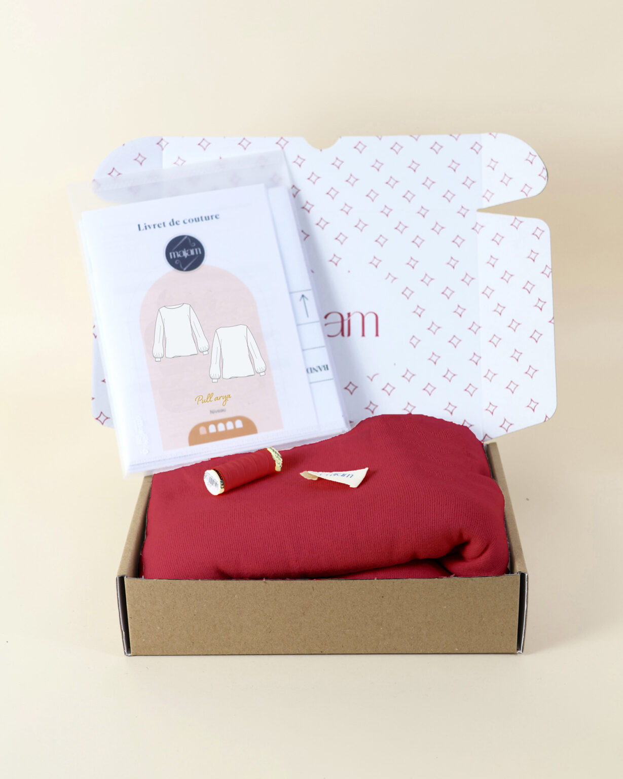 Kit pull Arya - rouge