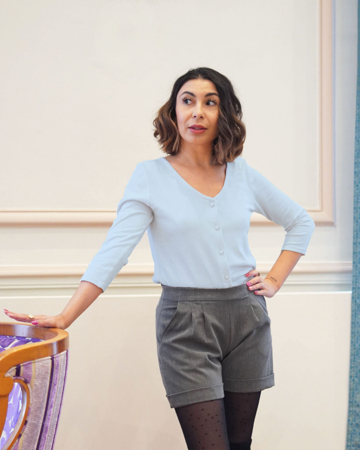 Kit pull Vice-versa - bleu céleste