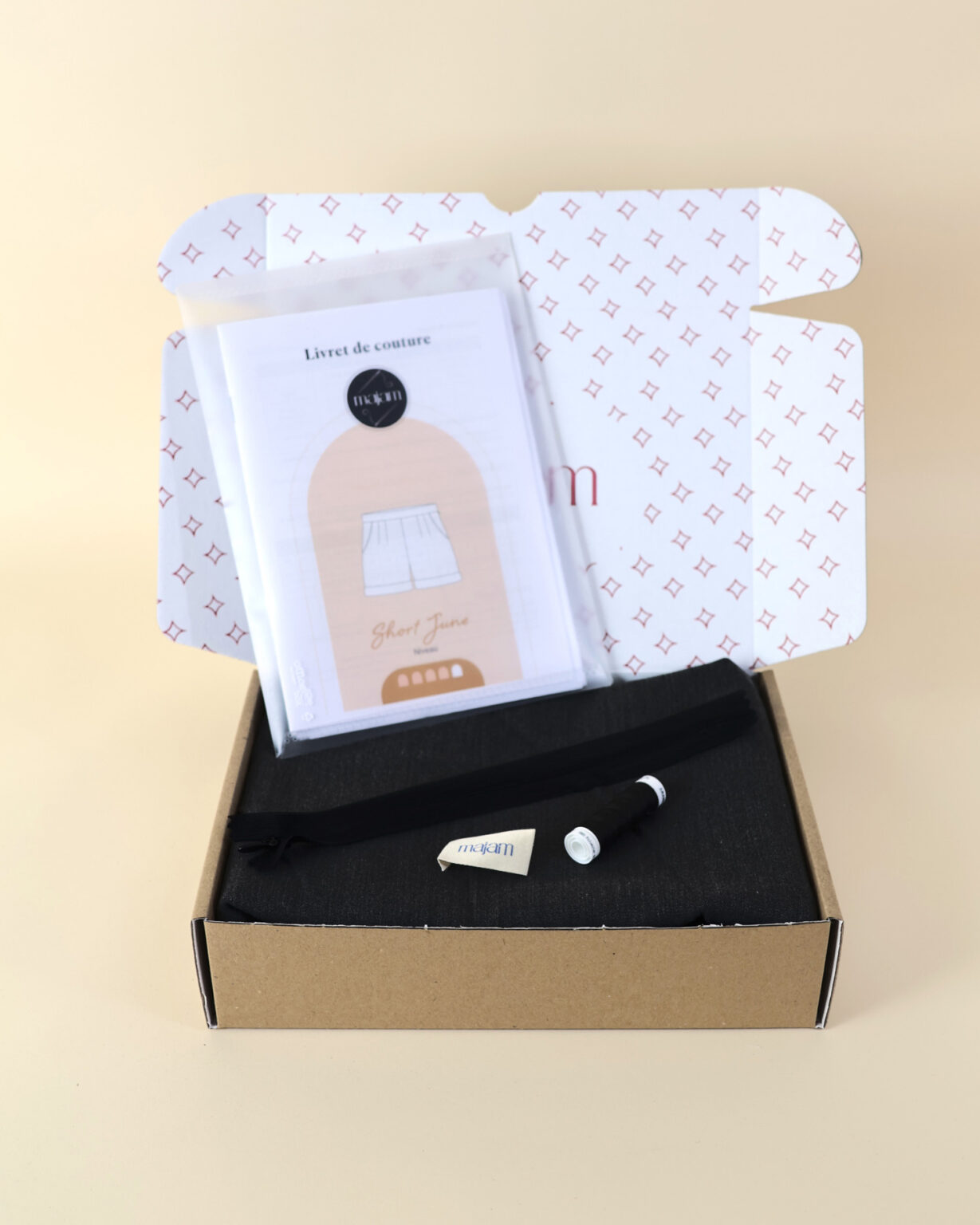 Kit short June - noir