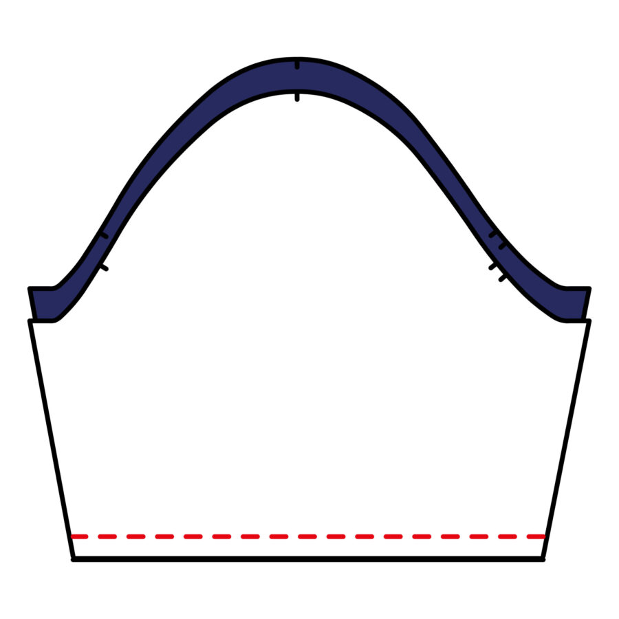 Schéma 3 - doubler les manches