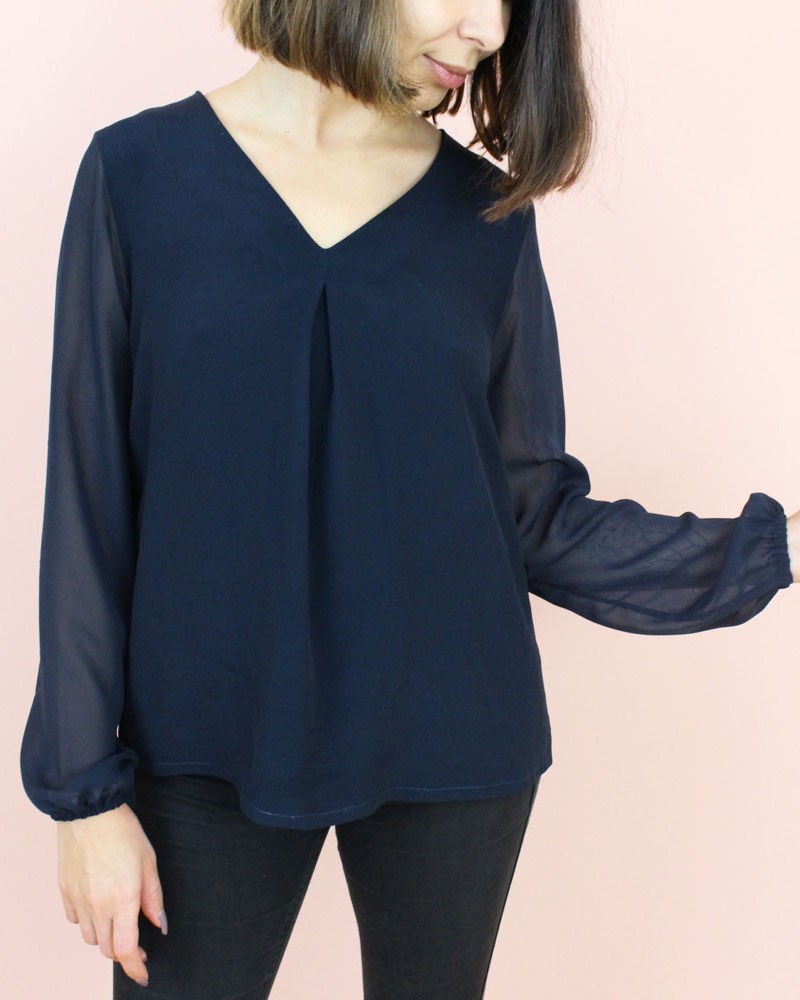 patron-blouse-Lélia-couture-bleu-marine-mjm (2)