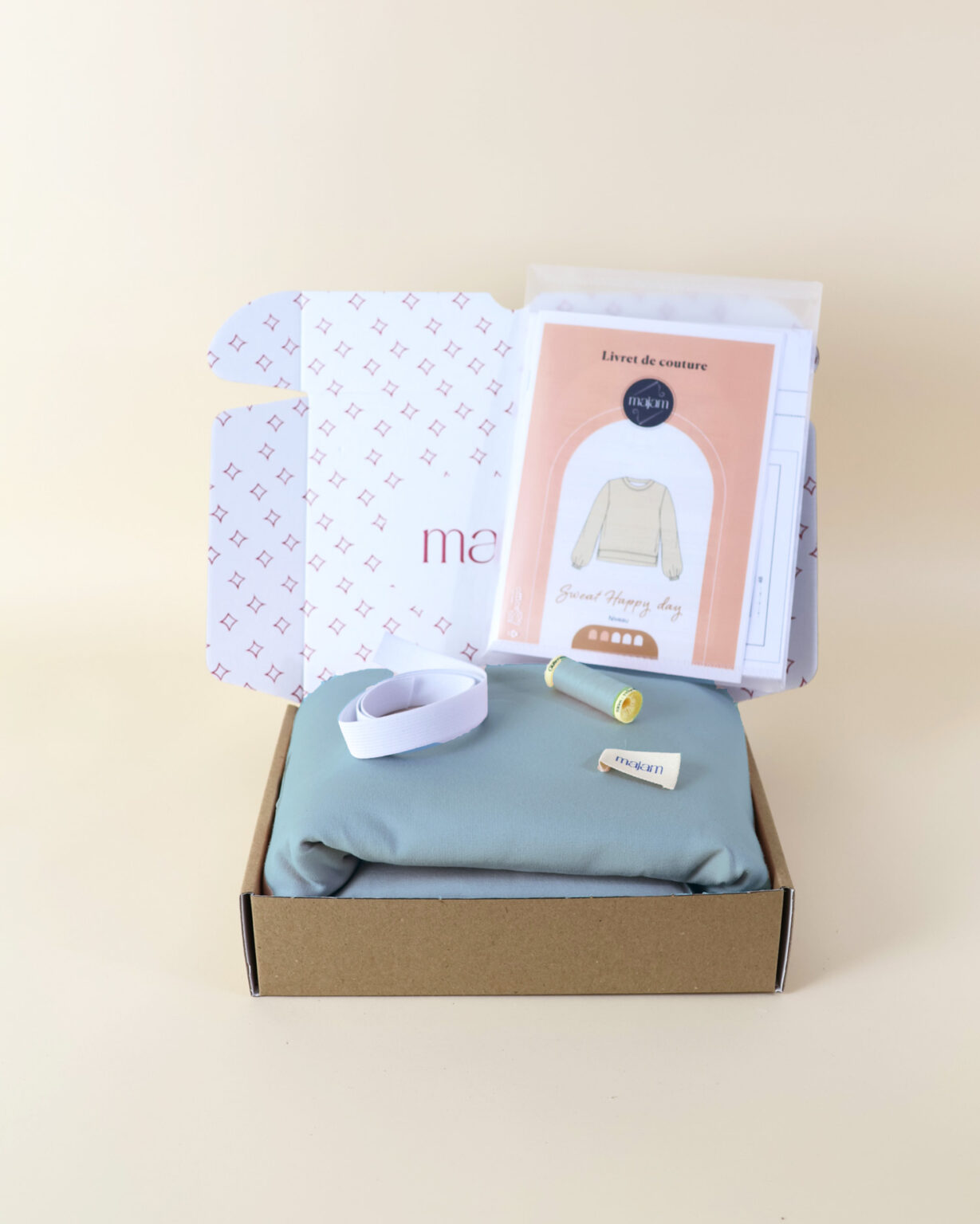 Kit sweat Happy Day - bleu