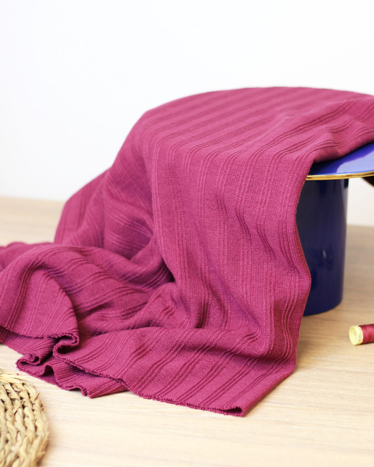 Maille tressée-malva-2