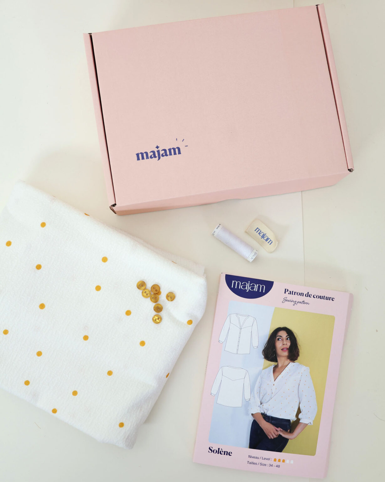 kit-chemisier-jacquard-pois