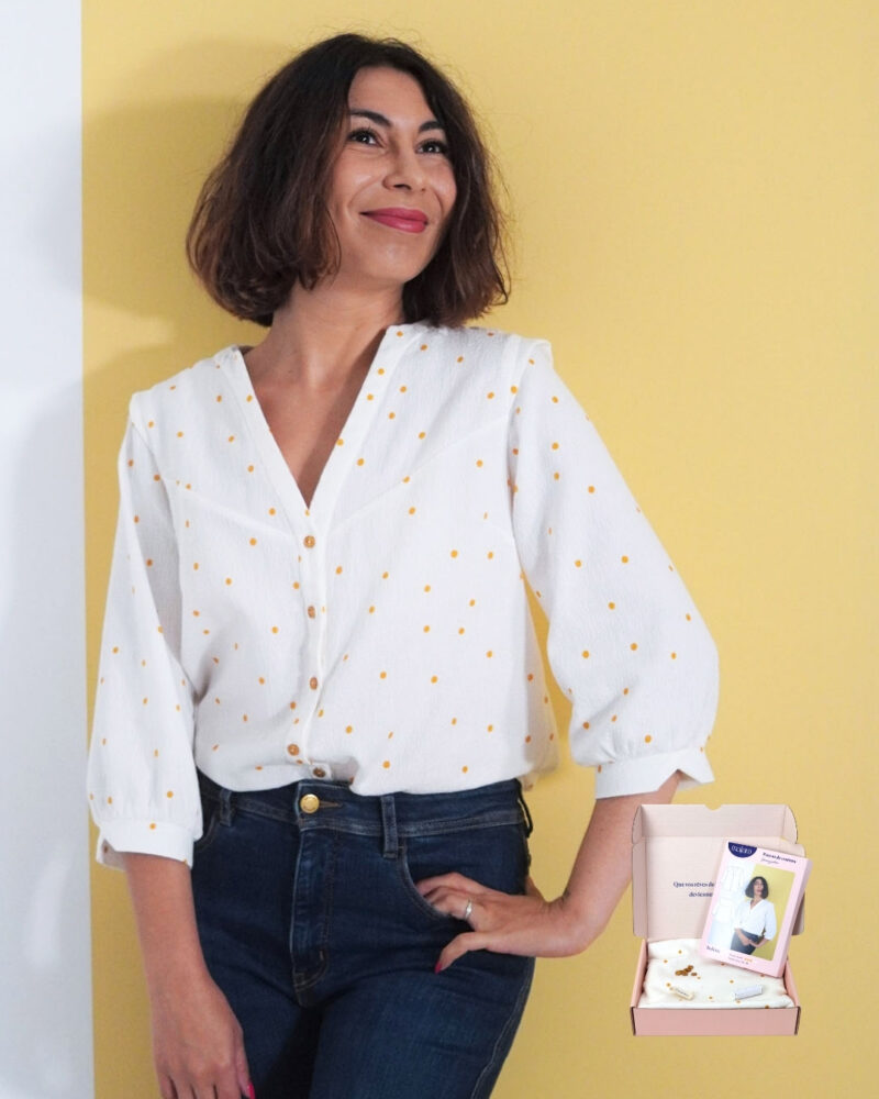 kit-chemisier-jacquard-pois