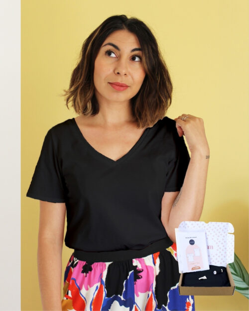 Kit t-shirt Vivi - noir
