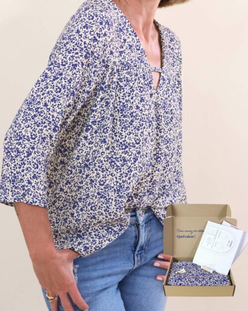 Box couture blouse Ava