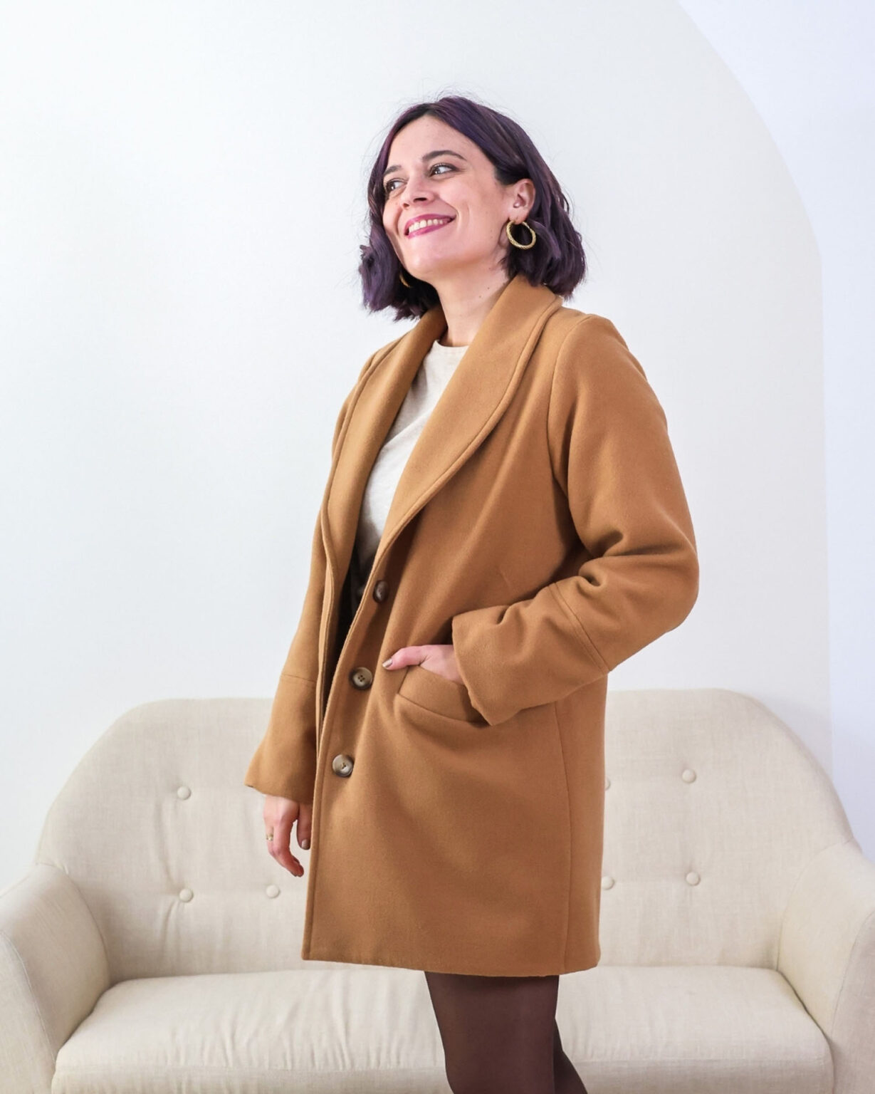 Manteau-Everest-Camel