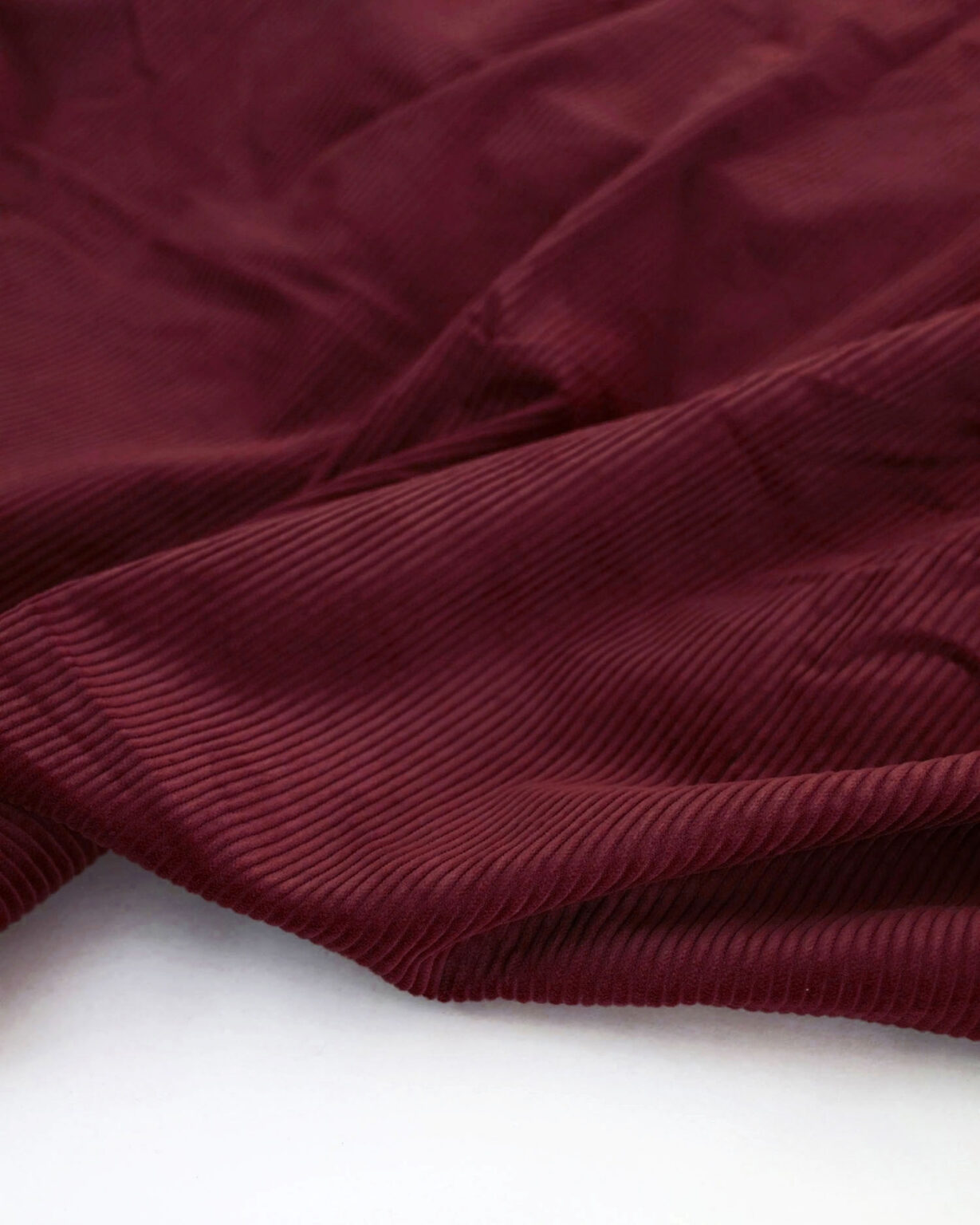 Tissu velours - bordeaux