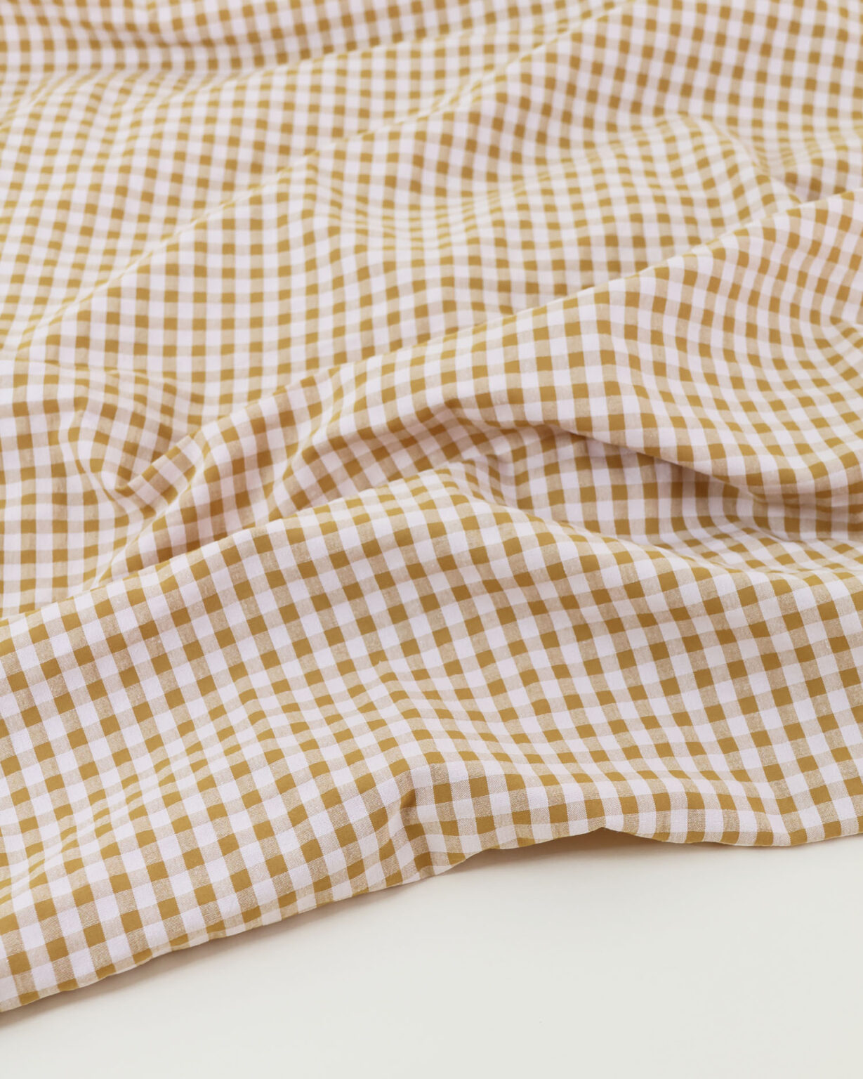 Tissu-Seersucker-carreau-miel-1