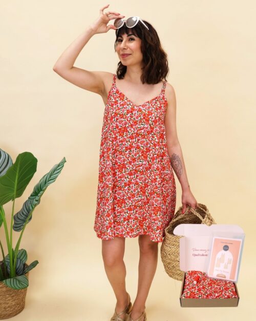 Kit robe Vaiana - Rouge Croisette