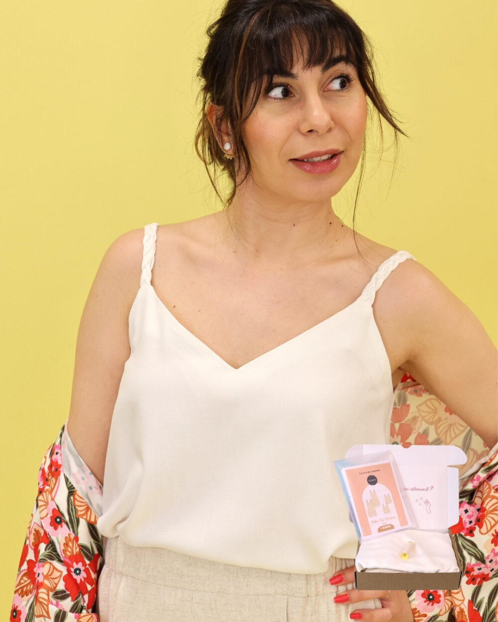 Kit top Vaiana - Blanc cassé