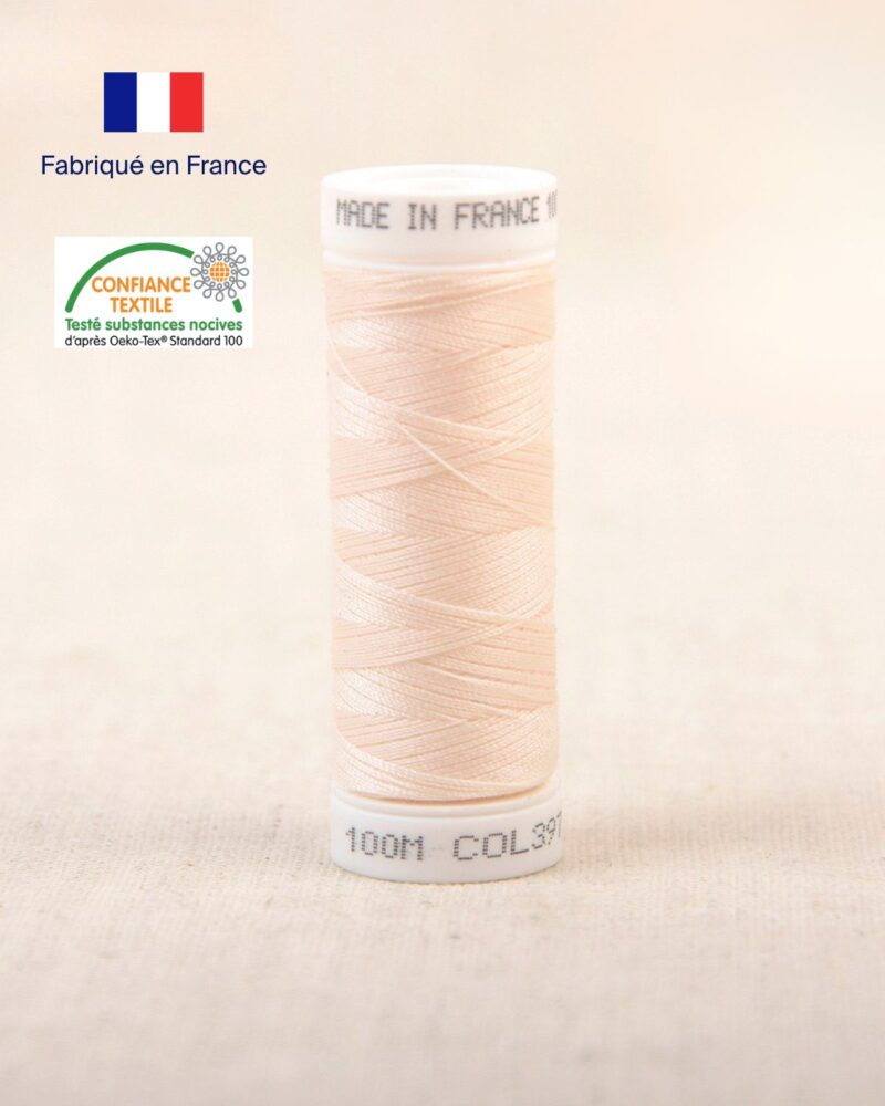 Fil rose poudré 397