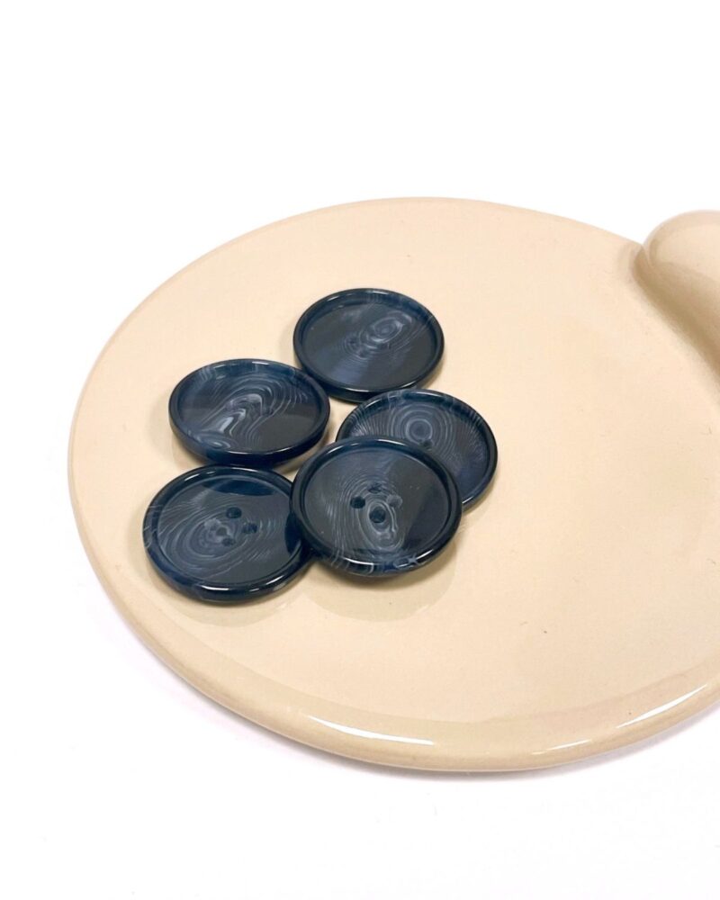 Boutons-Ecailles-25mm-bleu