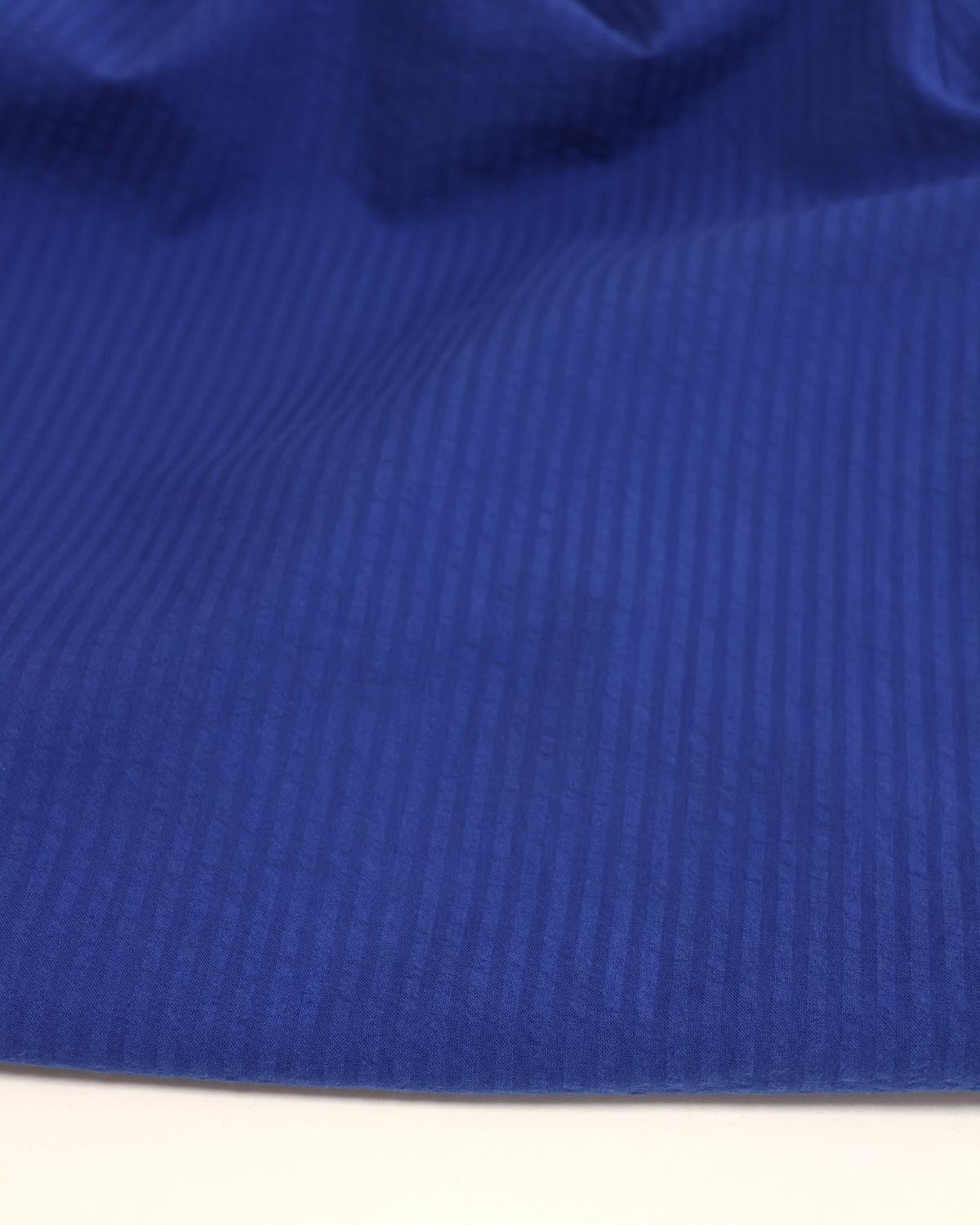 Coton-à-rayures-bleu-roi