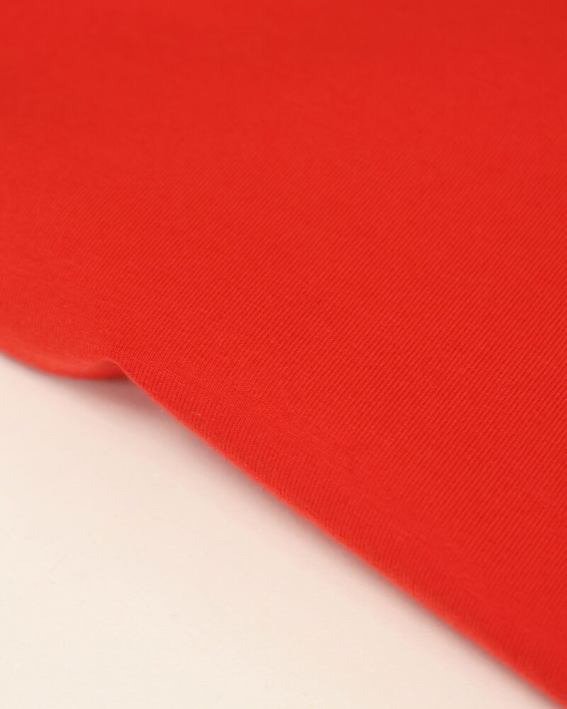 Jersey-coton-rouge-vermillon-zoom