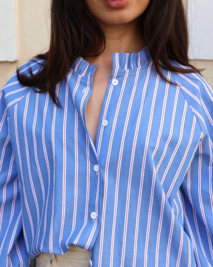 Schnittmuster – Bluse – Chloé – Ausschnitt