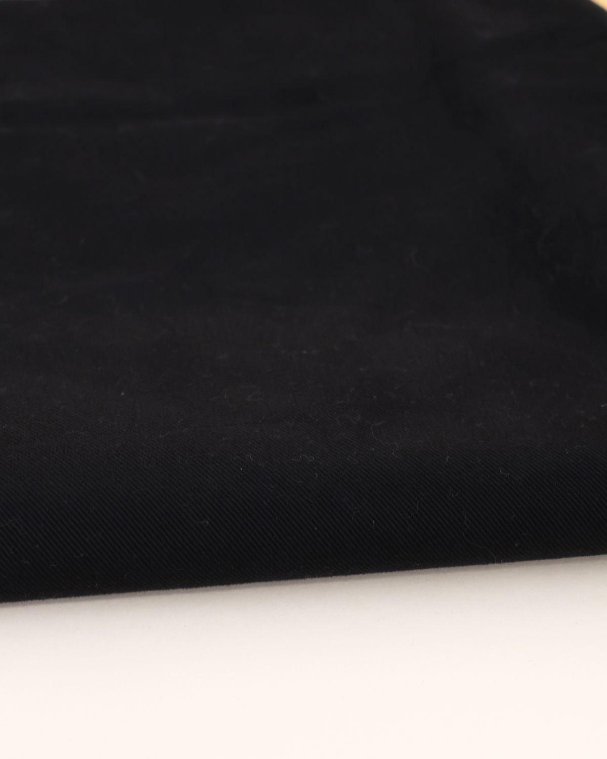 Coton-sergé-épais-noir-zoom